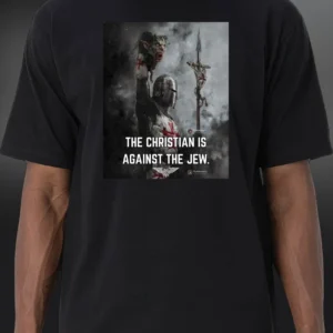 Christian Theology Tee Crusader Knight Dark Fantasy Faith Based Graphic Shirt