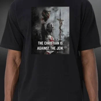 Christian Theology Tee Crusader Knight Dark Fantasy Faith Based Graphic Shirt