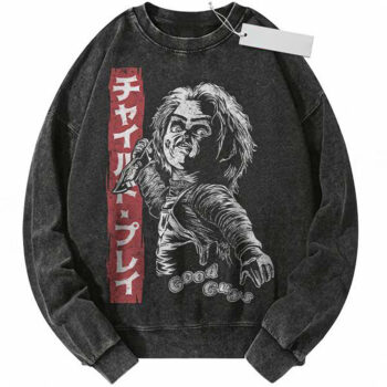 Chucky Sweatshirt, Child's Play Sweatshirt, Halloween Sweatshirt, Horror Sweatshirt, Vintage Sweater