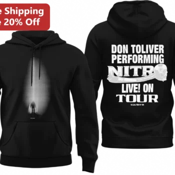 Don Toliver Nitro Live Tour 2026 USA EU Concert Hoodie, Hip Hop Fan Merch Gift available at our Miami, Florida warehouse