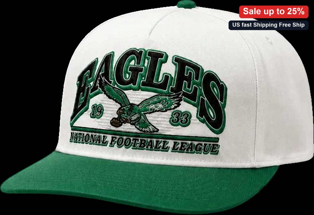 Eagles 1933 National Football League Hat, Vintage Philadelphia Football Snapback Cap available at our Miami, Florida warehouse