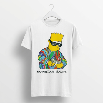 Notorious B.A.R.T. Shirt - Bart Simpson The Notorious B.I.G. Tee