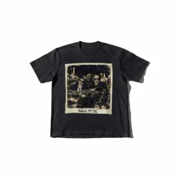 Fall Graphic Tee Frankenstein and Mummy Retro Polaroid Fall 2026 Shirt