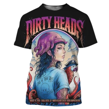 Dirty Heads One Of Those Days Chula Vista 2026 Concert Tee, North Island Credit Union Amphitheatre M available at our Miami, Florida warehouse