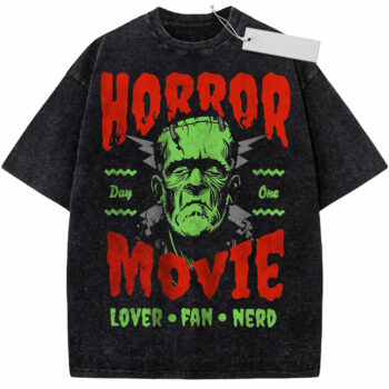 Frankenstein Shirt, Horror Movie Shirt, Halloween Shirt, Vintage Tee