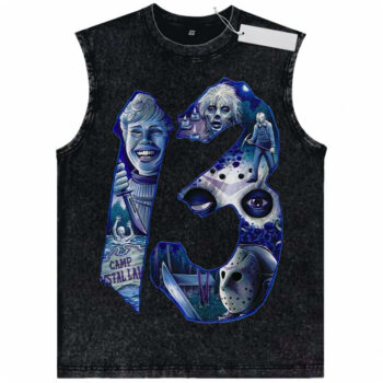 Friday the 13th Tank Top, Halloween Tank Top, Horror Tank Top, Vintage Tank Top