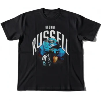 George Russell Graphic Tee Formula 1 Racing Fan T-Shirt Motorsport Race Weekend Gift
