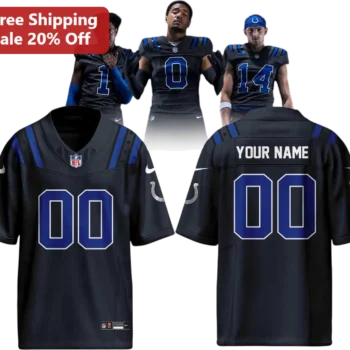 Indianapolis Colts Players Tee Custom Name Personalized NFL Football Fan Gift available at our Miami, Florida warehouse