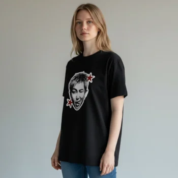 Kim Nam-joon RM Portrait Graphic Tee BTS ARMY Kpop Fan Gift Unisex T-Shirt