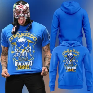 Cero Miedo Penta Buffalo Sabres Tee Wrestling Hockey Crossover Graphic Shirt Gift