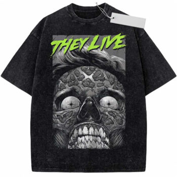 Male Ghoul Shirt, They Live Shirt, Halloween Shirt, Horror Shirt, Vintage T-Shirt