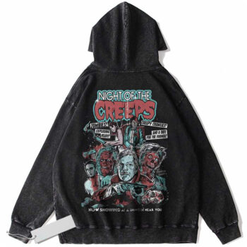 Night of the Creeps Hoodie, Halloween Hoodie, Horror Movie Hoodie, Vintage Hoodie