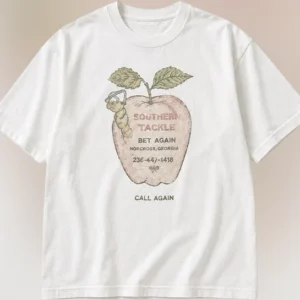 Norcross Georgia Call Again Tee, Retro Southern Tackle Apple Graphic Shirt, Vintage Georgia Local Humor Gift
