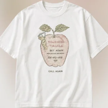 Norcross Georgia Call Again Tee, Retro Southern Tackle Apple Graphic Shirt, Vintage Georgia Local Humor Gift
