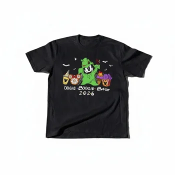 Oogie Boogie Bash 2026 Tee Mickey Mouse Halloween Party Graphic Shirt