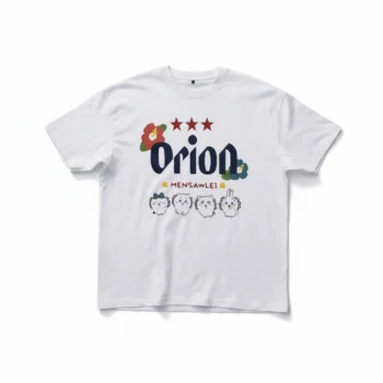 Orion Mensawlei Cute Kawaii Characters Graphic Tee, Japanese Anime Style Cartoon T-Shirt