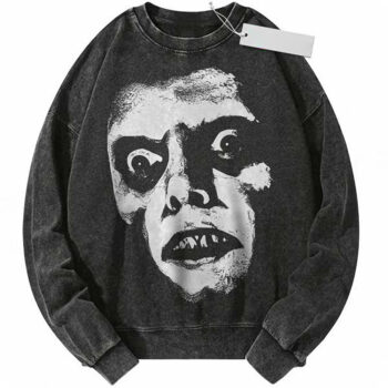 Pazuzu Sweatshirt, The Exorcist Sweatshirt, Halloween Sweatshirt, Horror Sweatshirt, Vintage Sweater