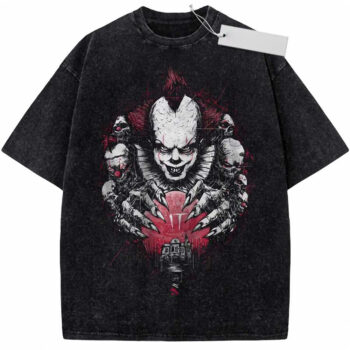 Pennywise Shirt, IT Shirt, Halloween Shirt, Horror Movie Shirt, Vintage T-Shirt