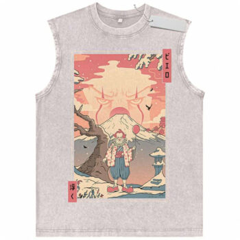 Pennywise Tank Top, IT Tank Top, Halloween Tank Top, Horror Tank Top, Vintage Tank Top