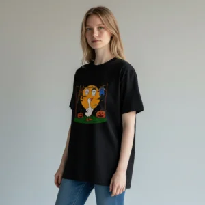 Freddy Krueger Jason Voorhees Michael Myers Chucky Goose Tee, Funny Halloween Slasher Horror Movie Shirt