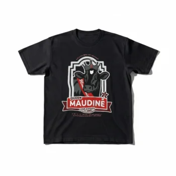Queen Maudine Years Tee Maudine Ormsby Ohio State Homecoming 1926 Cow Queen Graphic T-Shirt