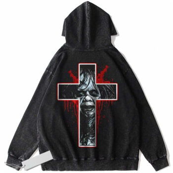 Regan MacNeil Hoodie, The Exorcist Hoodie, Halloween Hoodie, Horror Hoodie, Vintage Hoodie