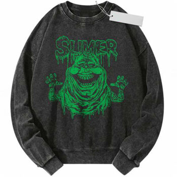 Slimer Sweatshirt, Ghostbusters Sweatshirt, Halloween Sweatshirt, Horror Sweatshirt, Vintage Sweater