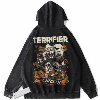 Terrifier Hoodie, Halloween Hoodie, Horror Hoodie, Vintage Hoodie