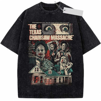 The Texas Chain Saw Massacre Shirt, Halloween Shirt, Horror Movie Shirt, Vintage T-Shirt