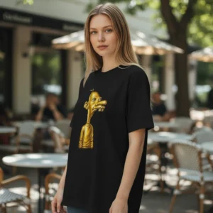 Greg Heffley Gold Caricature Graphic Tee Diary of a Wimpy Kid Inspired Book Lover Shirt Unisex Gift