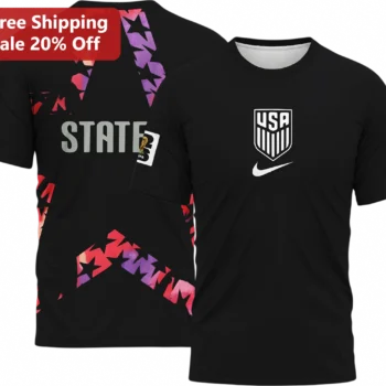 USA Soccer Tee Custom Name Personalized Gift for USMNT Fans available at our Miami, Florida warehouse