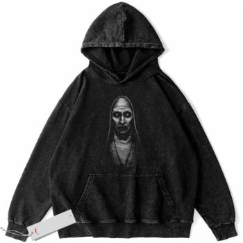 Valak Hoodie, The Nun Hoodie, Halloween Hoodie, Horror Hoodie, Vintage Hoodie