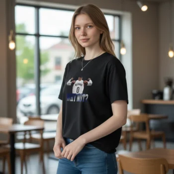 Why Not Russell Westbrook Basketball Tee, Number 0 Graphic Shirt for NBA Fans