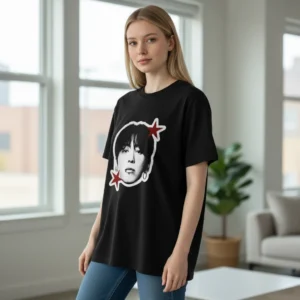 Jungkook Graphic Tee Kpop Idol Portrait Vintage Shirt BTS ARMY Gift