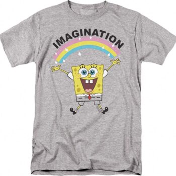 SpongeBob SquarePants Imagination Meme Graphic T-Shirt