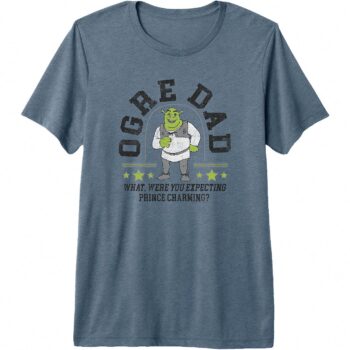 Shrek Ogre Dad T-Shirt | Funny Prince Charming Joke Mens Tee