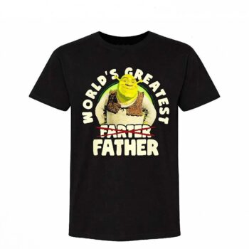 Shrek World's Greatest Farter Father Funny Dad T-Shirt