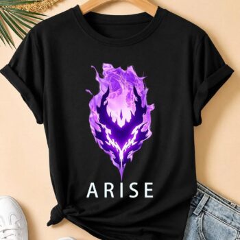 Solo Leveling Arise T-Shirt | Sung Jinwoo Shadow Monarch Graphic Tee