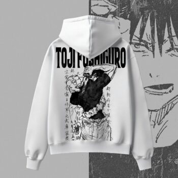 Toji Fushiguro Oversized Anime Hoodie kjnrjmof - JJK Streetwear