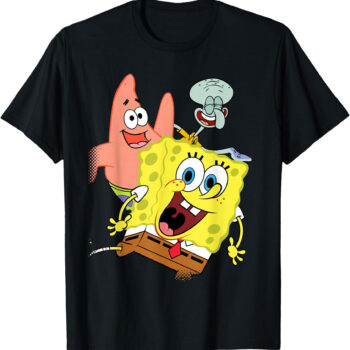 SpongeBob SquarePants, Patrick Star & Squidward Tentacles Tee