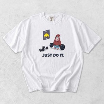 Patrick Star Gym Shirt - Funny SpongeBob SquarePants Workout Graphic Tee
