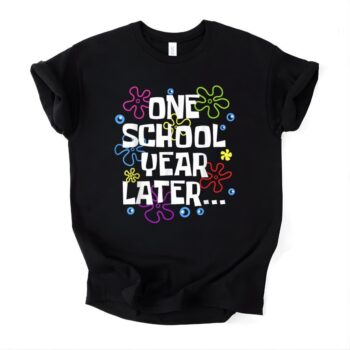 SpongeBob SquarePants One School Year Later Meme Graphic Tee
