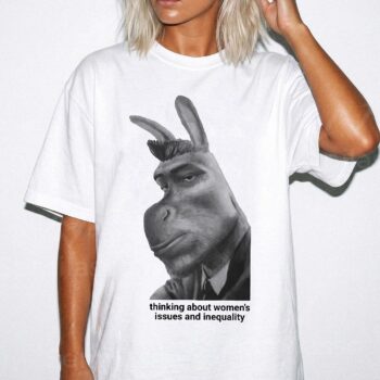 Handsome Donkey Feminist Meme Shirt: Women's Issues Tee