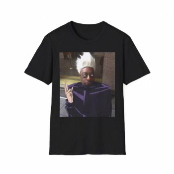 qusexnii Beetlejuice Satoru Gojo T-Shirt | Anime Meme Graphic Tee