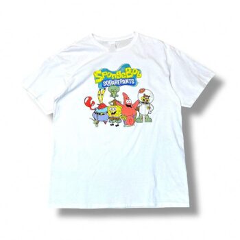 bcyhxybogs SpongeBob SquarePants Retro Graphic Tee