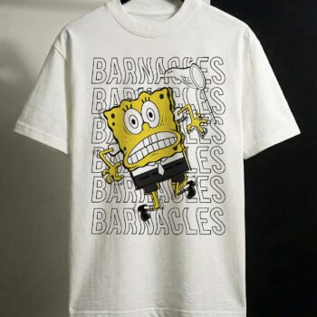 SpongeBob SquarePants Barnacles Meme T-Shirt baiccnlqbd