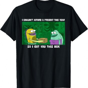 SpongeBob SquarePants Characters Box Meme Shirt - Funny Gag Gift Tee