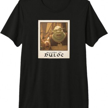 Shrek & Donkey Welcome To Duloc Vintage Graphic Tee