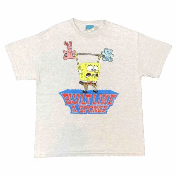 SpongeBob SquarePants Built Like A Sponge Funny Gym Shirt