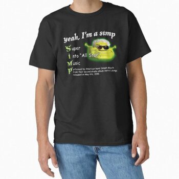 Shrek Guy Fieri Meme T-Shirt | Yeah I'm A SIMP All Star Graphic Tee